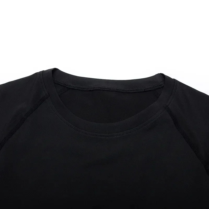 Men's "Core Performance" Compression Tee – High-Elasticity Short Sleeve Gym Shirt