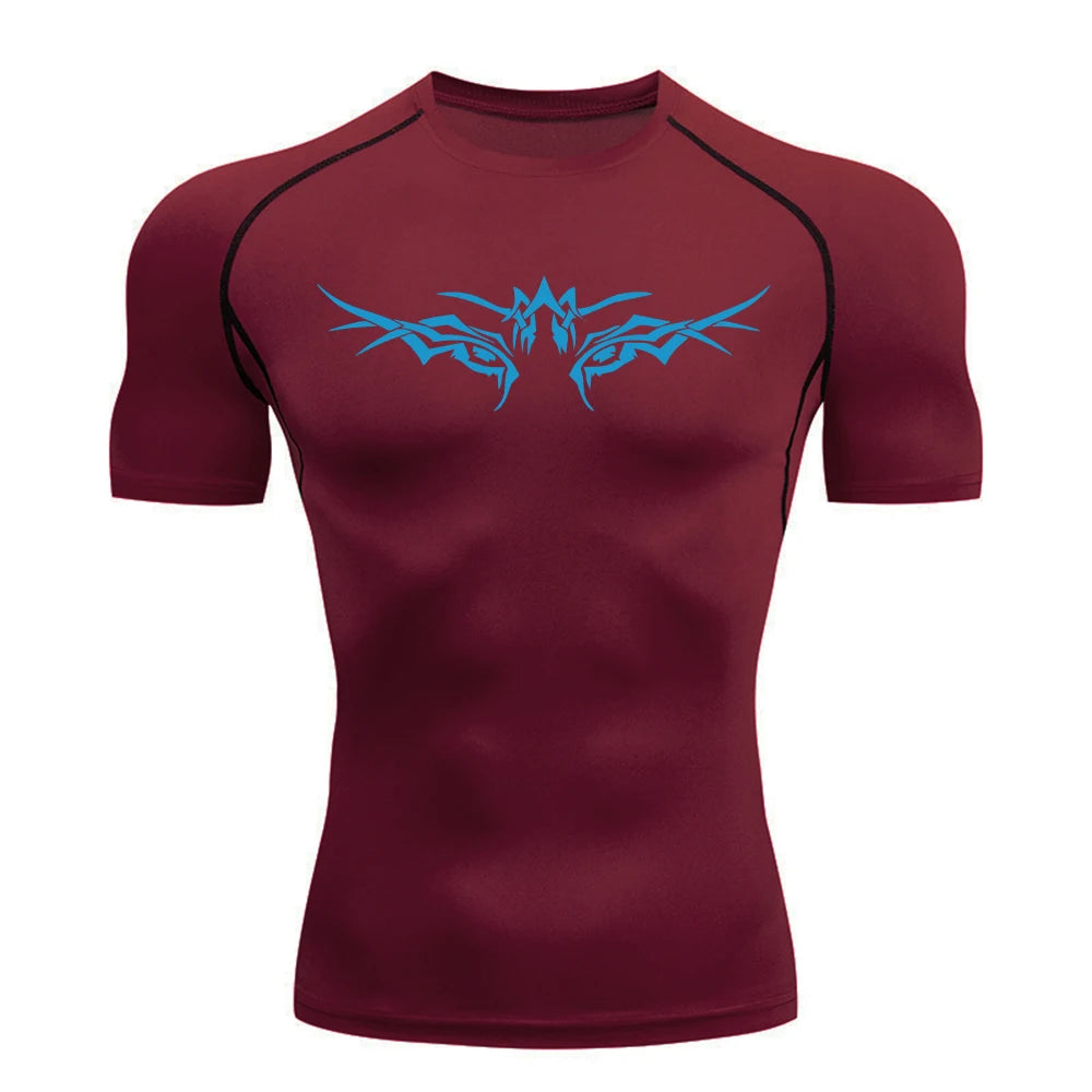 Unisex "Urban Pulse" Compression Tee – 2026 New Edition Quick-Dry Daily T-Shirt
