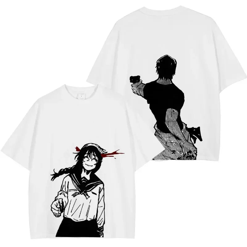 Official Bandai Jujutsu Kaisen "Itadori Yuuji" Vintage Washed T-Shirt – Premium Anime Streetwear