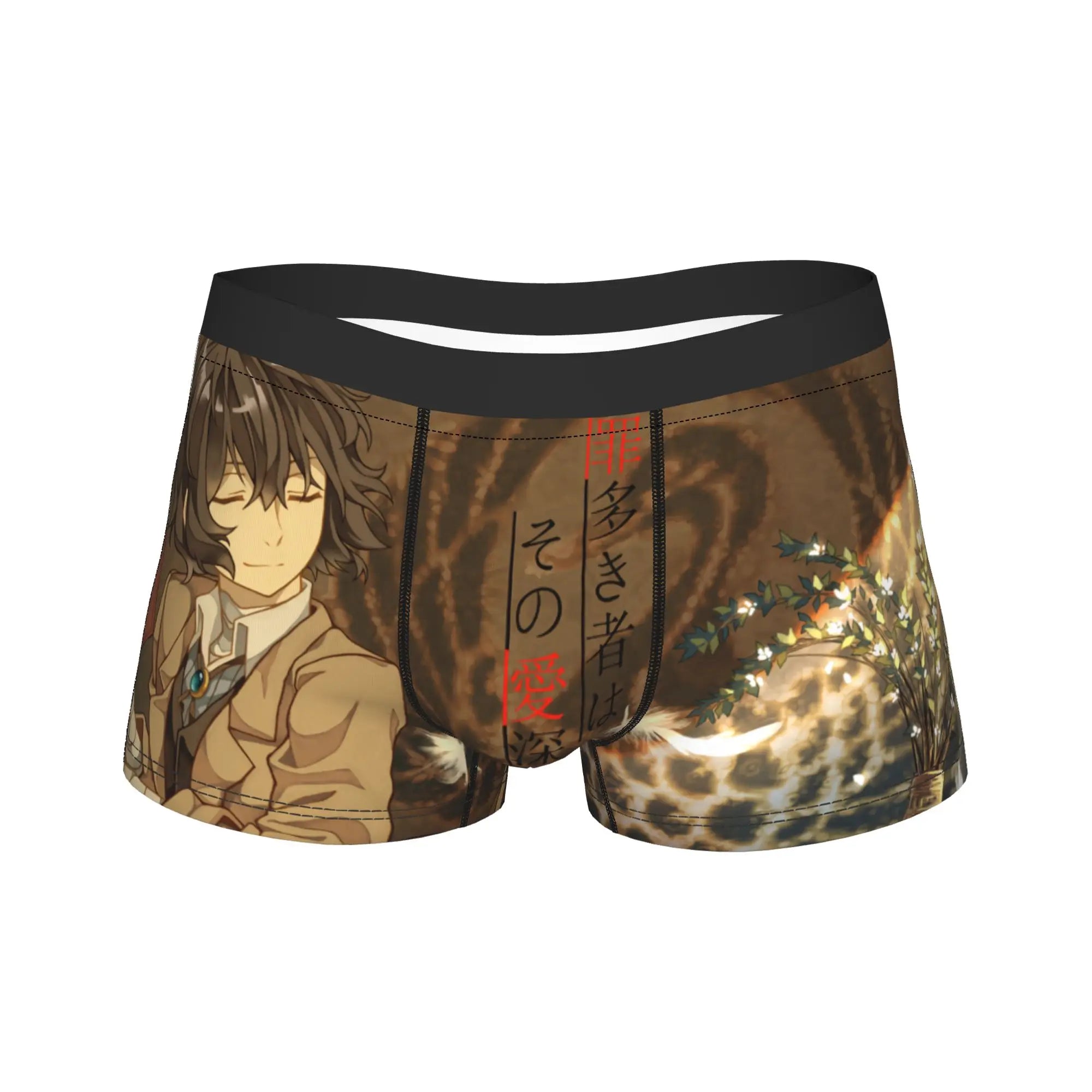 Official Bungou Stray Dogs Anime Boxer Briefs – Premium Breathable Men's Underwear