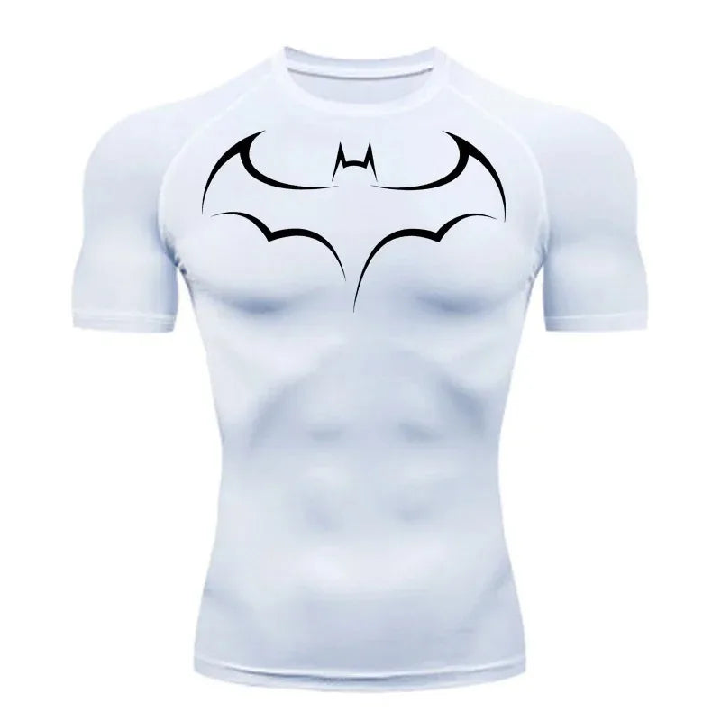 Men's "Core Performance" Compression Tee – High-Elasticity Short Sleeve Gym Shirt