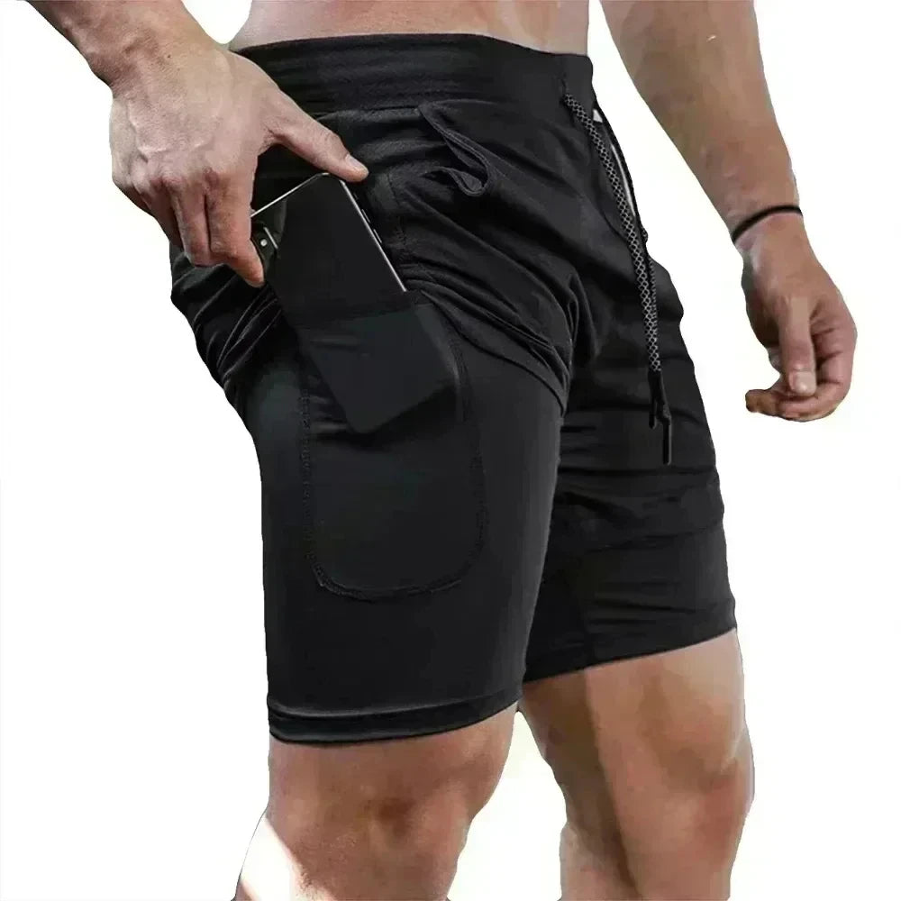 Official Bandai "Inosuke" 2-in-1 Performance Shorts – Premium Demon Slayer Athletic Shorts