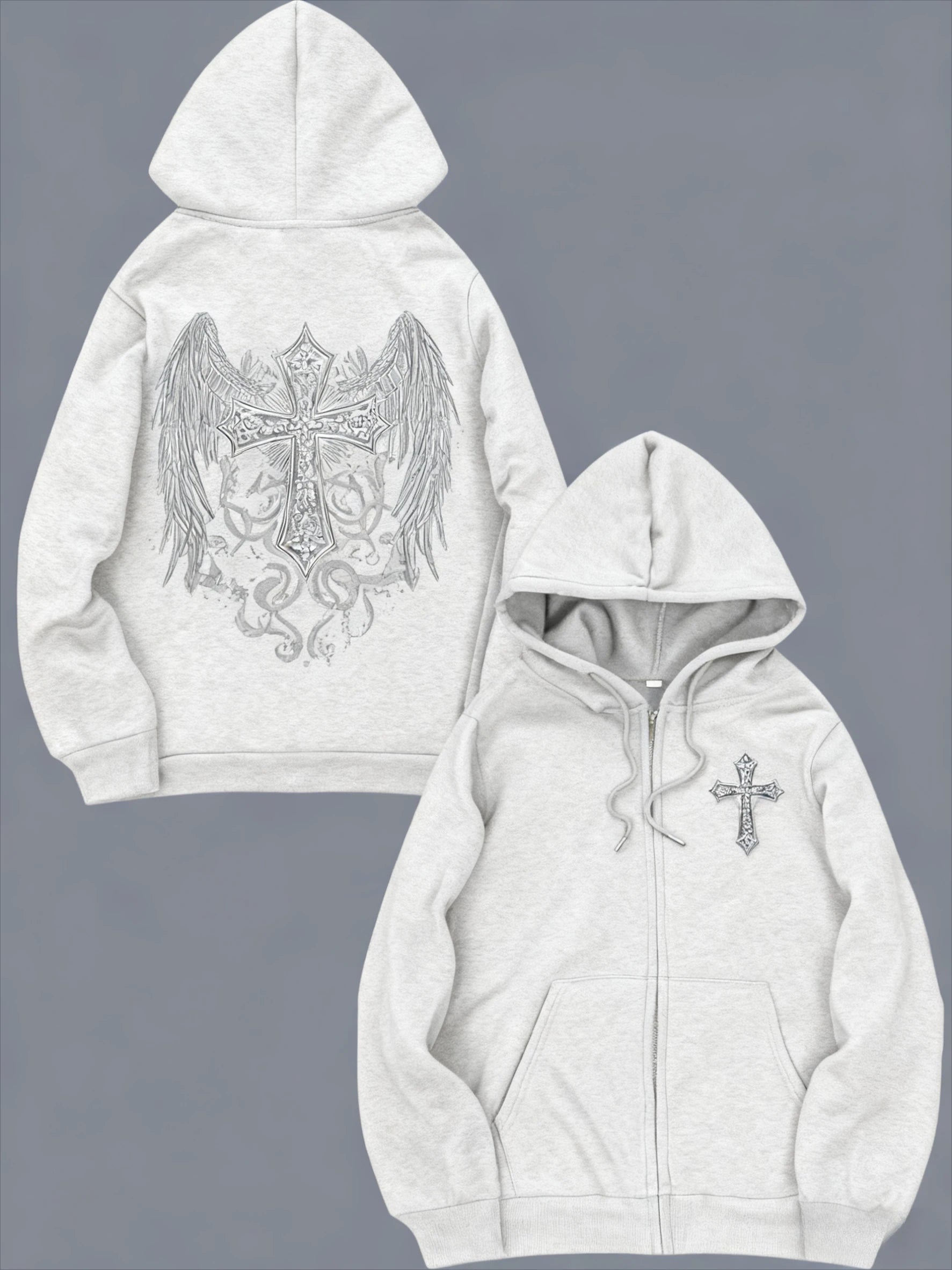 Official Vintage American Oversized Hoodie – Premium 100% Cotton Fleece Sweatshirt