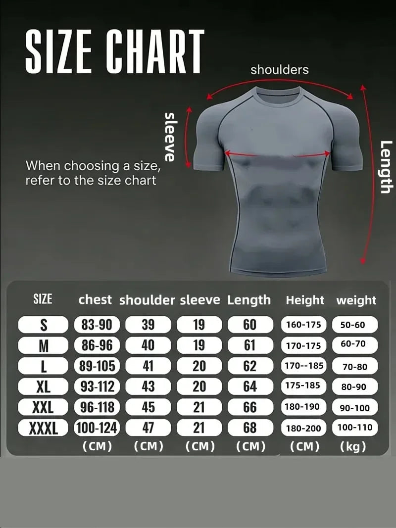 Men's "Anime Aesthetic" Compression Tee – Quick-Dry Summer Gym & Fitness Top