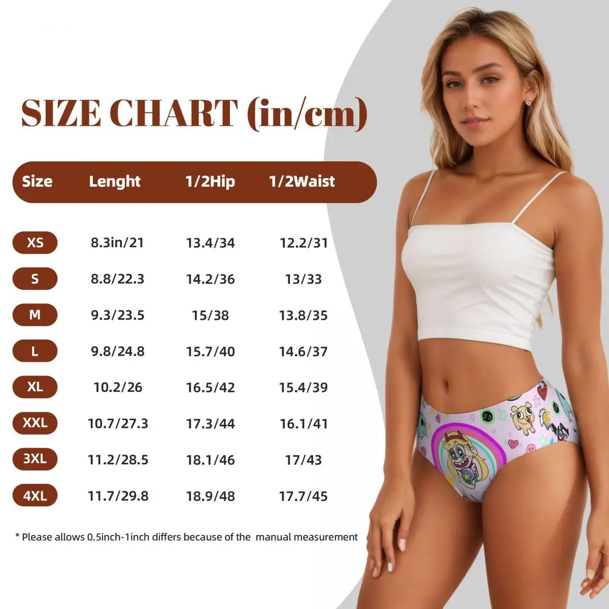 Official Star vs. The Forces of Evil Women's Briefs – Premium Star Butterfly Anime Underwear