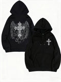 Official Vintage American Oversized Hoodie – Premium 100% Cotton Fleece Sweatshirt