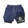 Official Anime "Jersey Style" 2-in-1 Gym Shorts – Premium Compression Workout Shorts